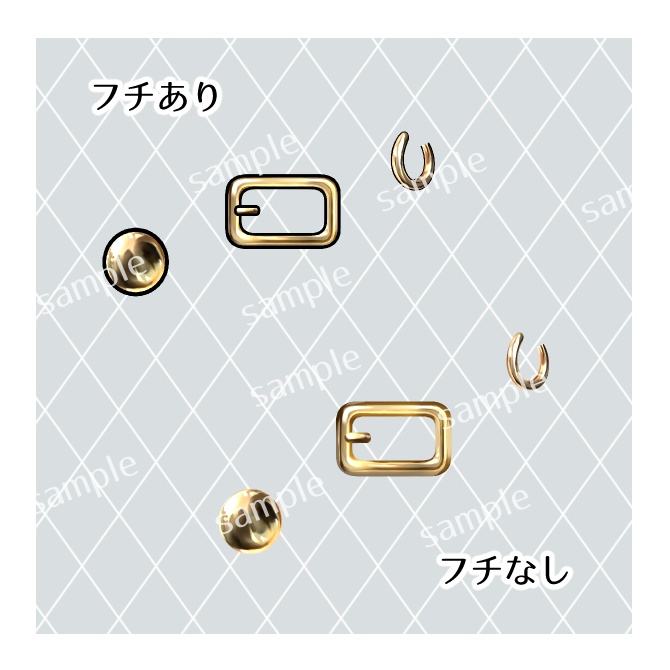 【CLIP STUDIO対応】ゴールド装飾セット