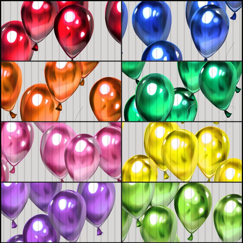 【CLIP STUDIO対応】推し色メタリックバルーンブラシ