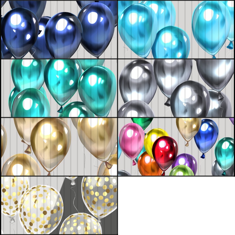 【CLIP STUDIO対応】推し色メタリックバルーンブラシ