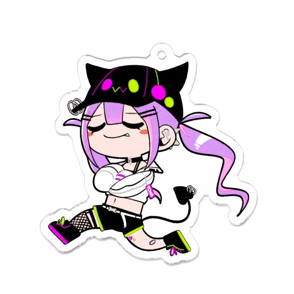 【ホロライブ非公式】常闇トワアクキー【4期生シリーズ】