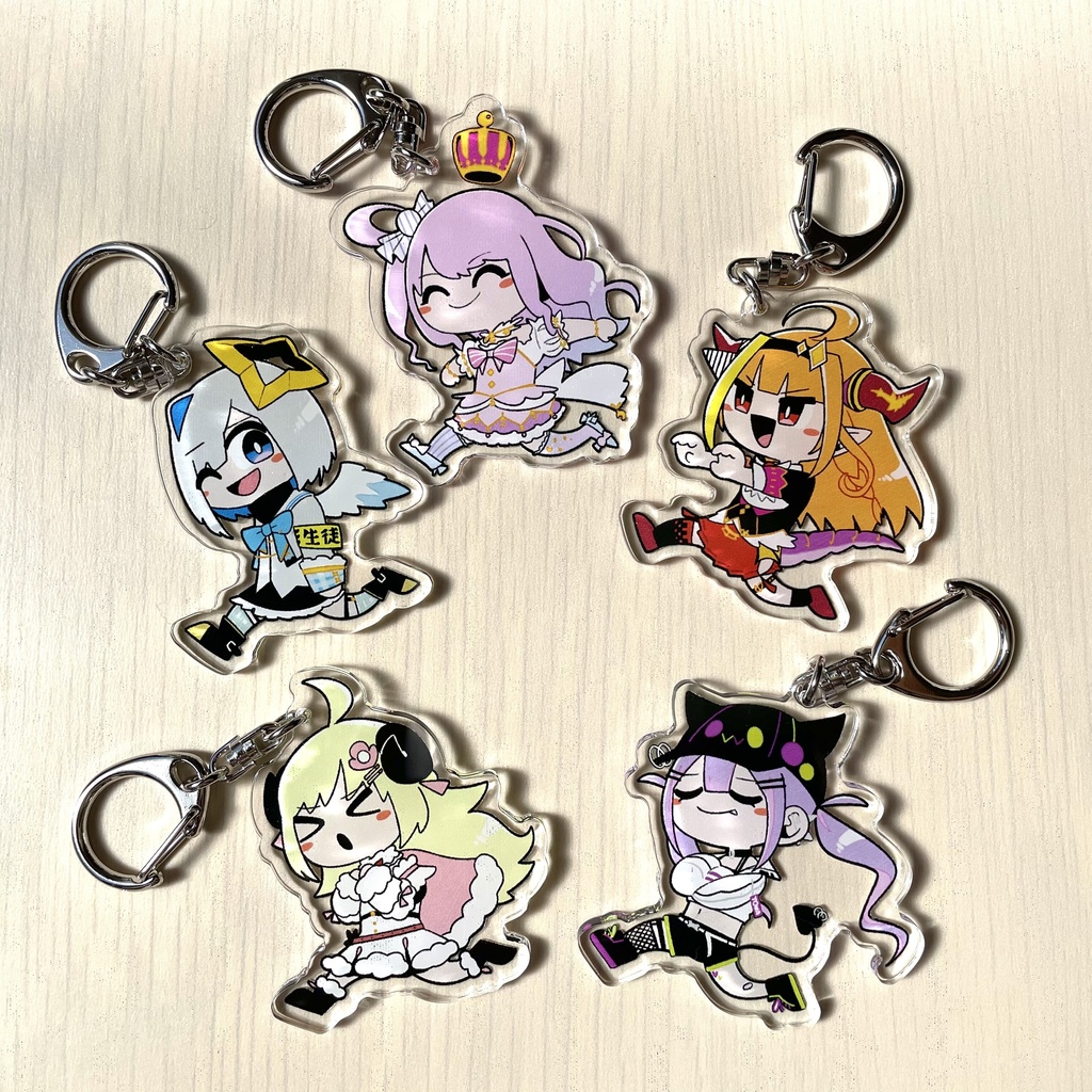 【ホロライブ非公式】角巻わためアクキー【4期生シリーズ】