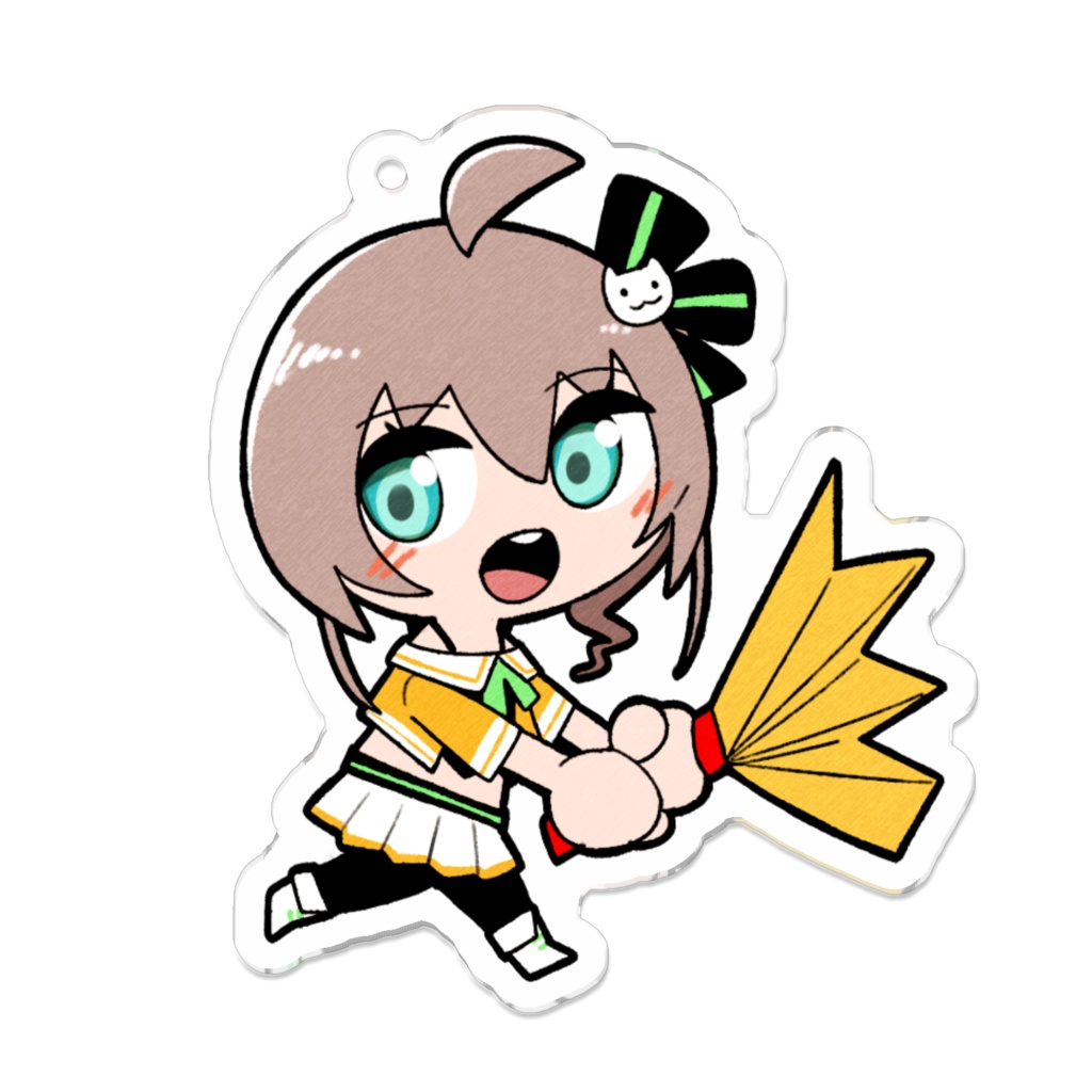 【ホロライブ非公式】夏色まつりアクキー【ホロぐらシリーズ】