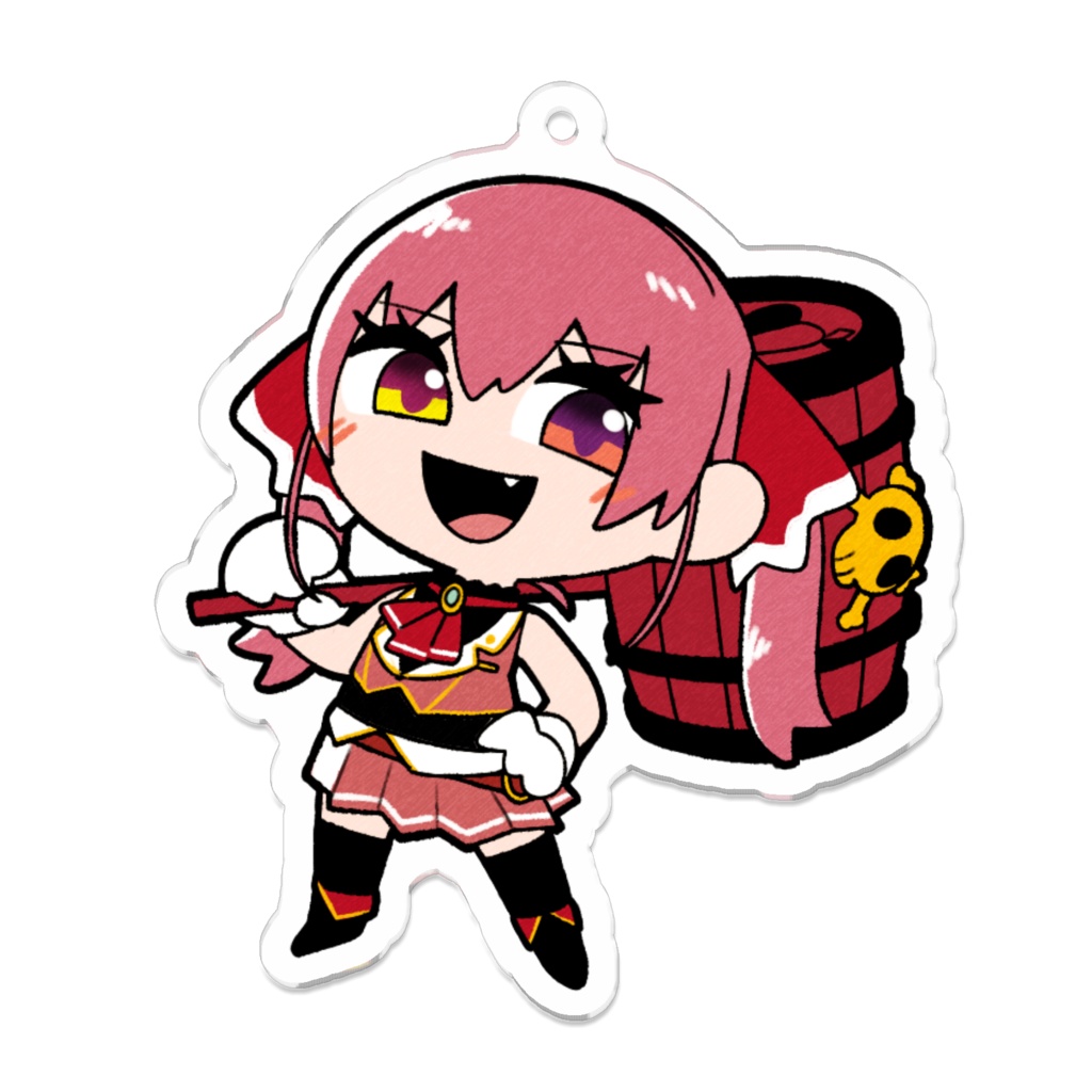 【ホロライブ非公式】宝鐘マリンアクキー【ホロぐらシリーズ】