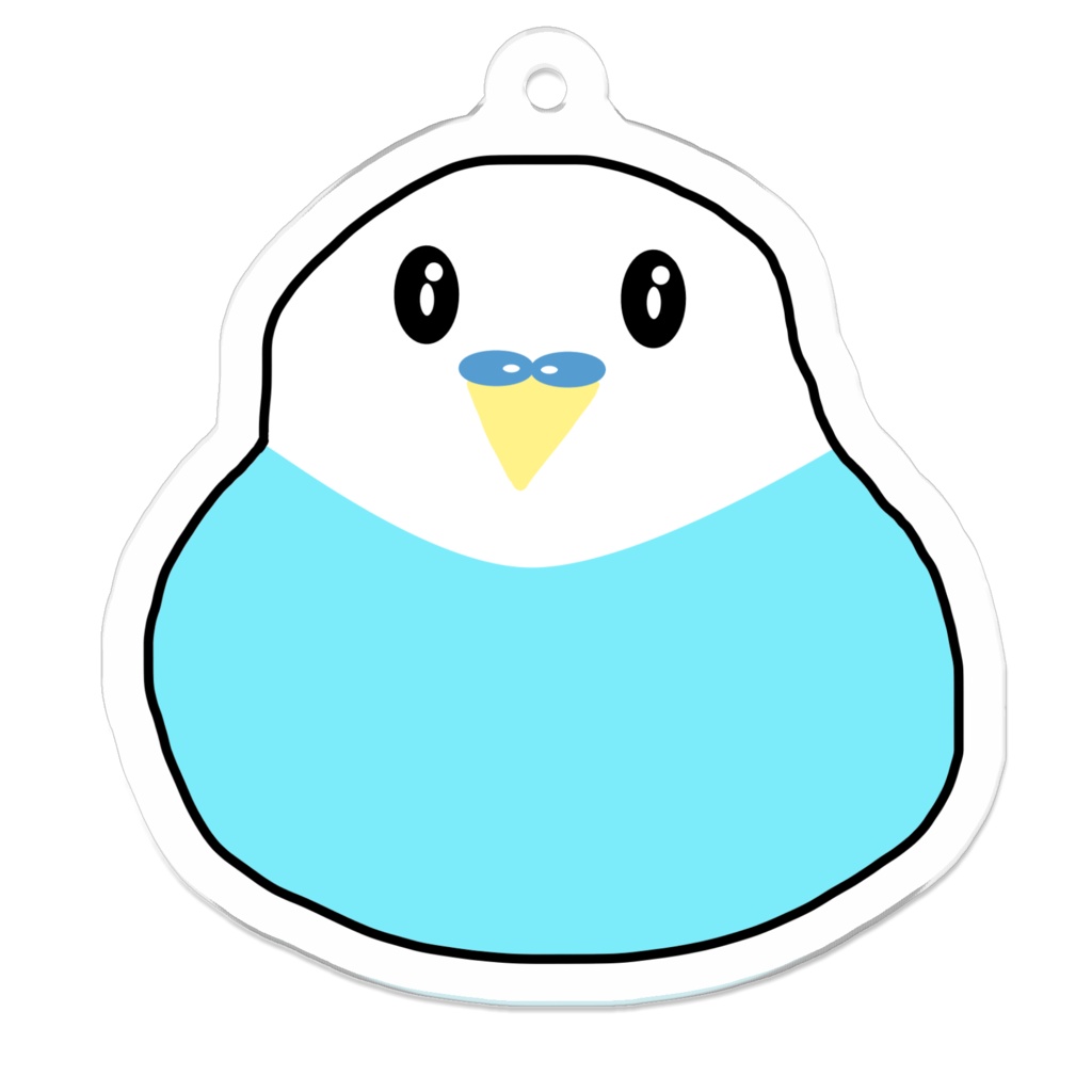 だるまのインコさん キーホルダー