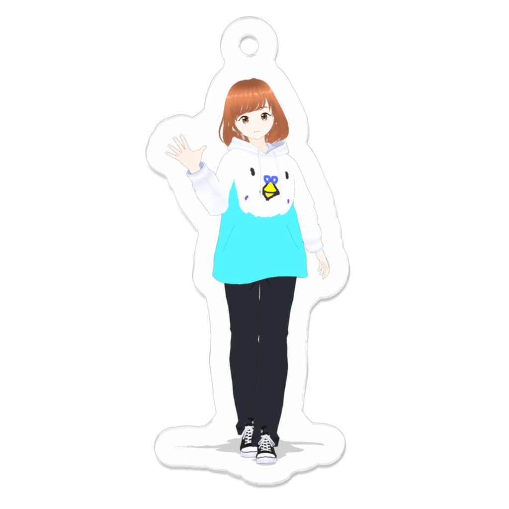 いたのんアクリルキーホルダー　やっほー