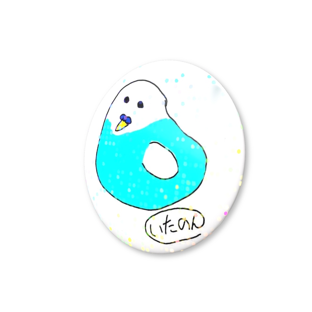 ホログラム缶バッチ