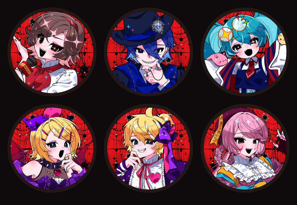 【缶バッジ】Pandora's vox?(全6種)