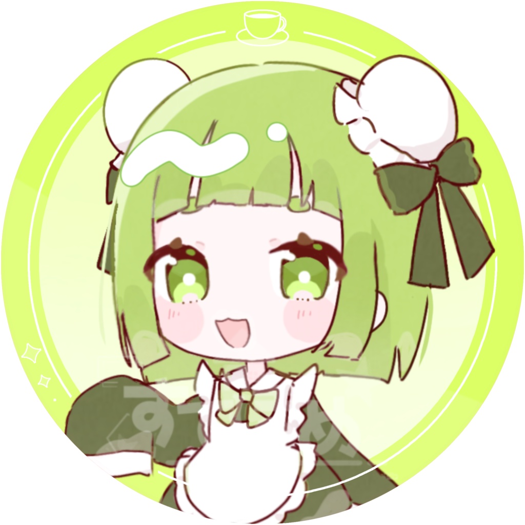 缶バッジ さななん(すてほめCAFE ver.)
