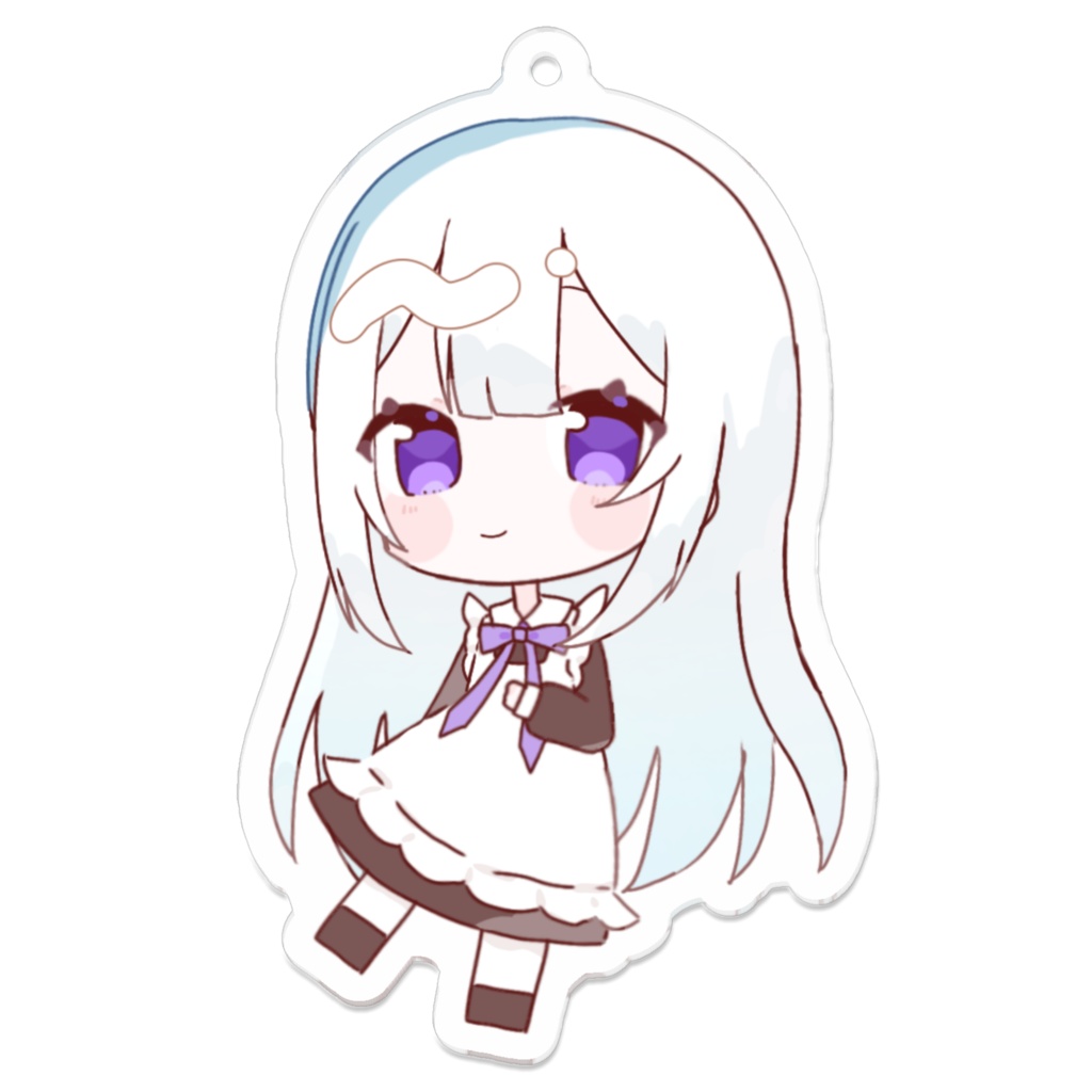 アクリルキーホルダー える(すてほめCAFE ver.)