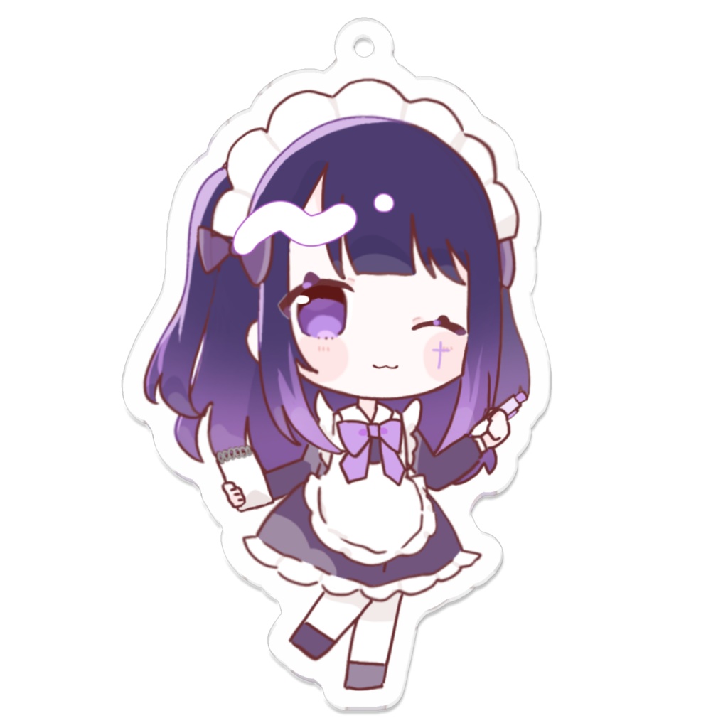 アクリルキーホルダー おとす(すてほめCAFE ver.)