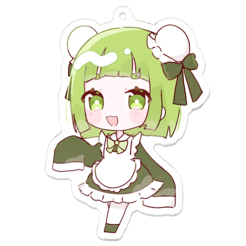 アクリルキーホルダー さななん(すてほめCAFE ver.)