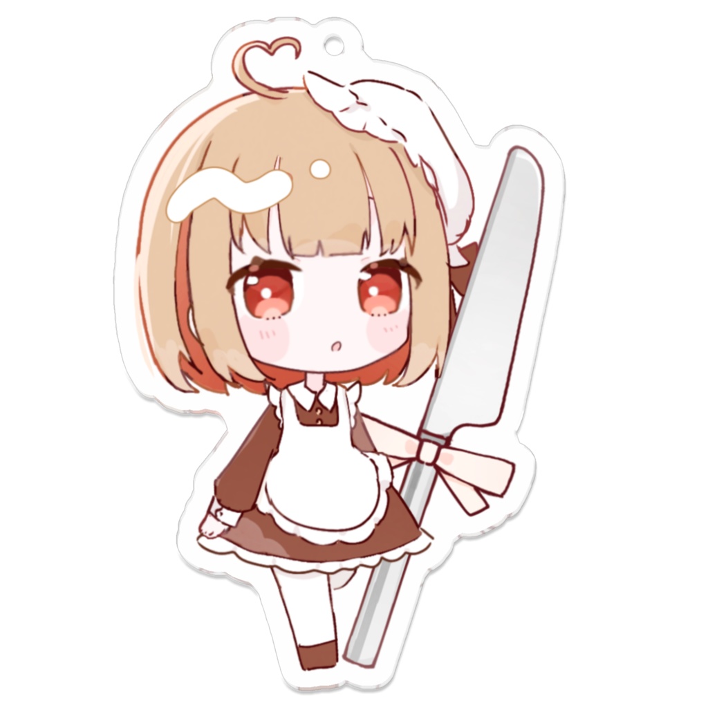 アクリルキーホルダー めんま(すてほめCAFE ver.)