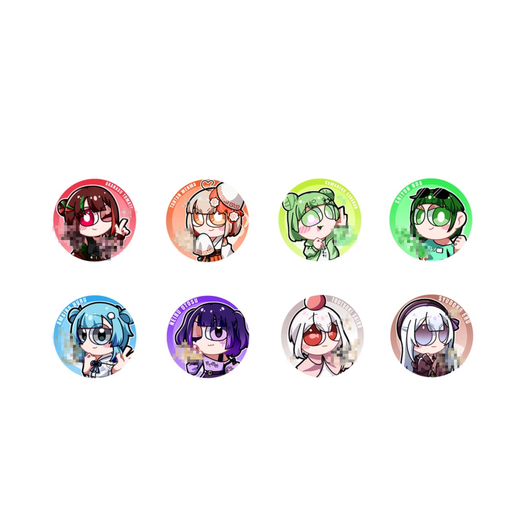 缶バッジ える(2th ver.)