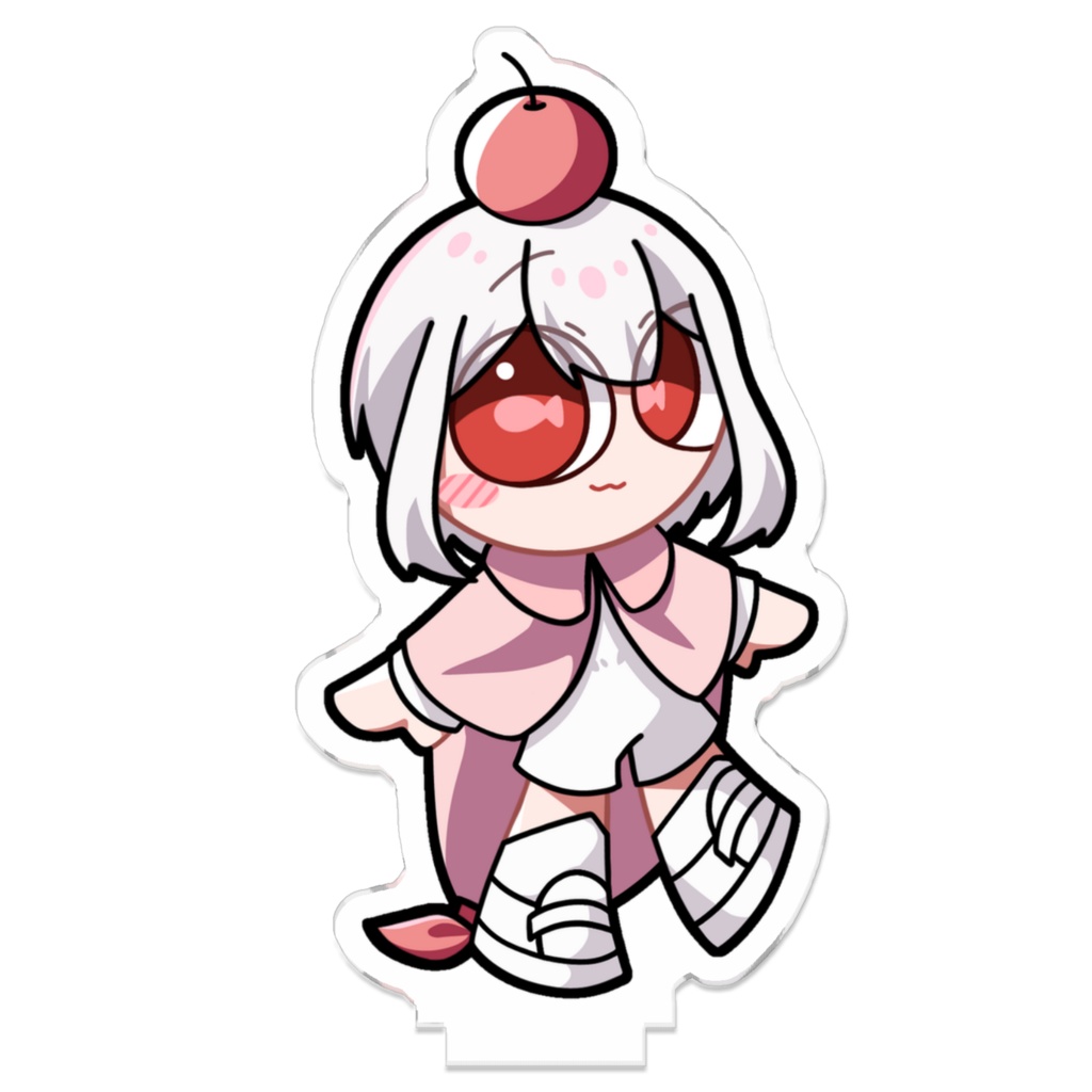 つながるアクスタ しろ(2th ver.)