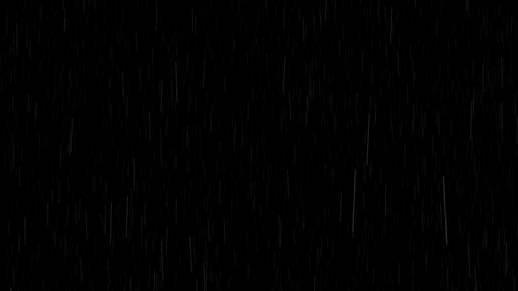 雨を降らしたいシーンに合成する映像