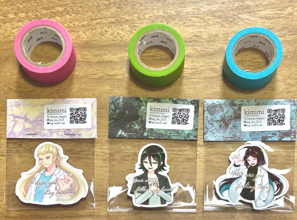 #31messcom ステッカー 全3種