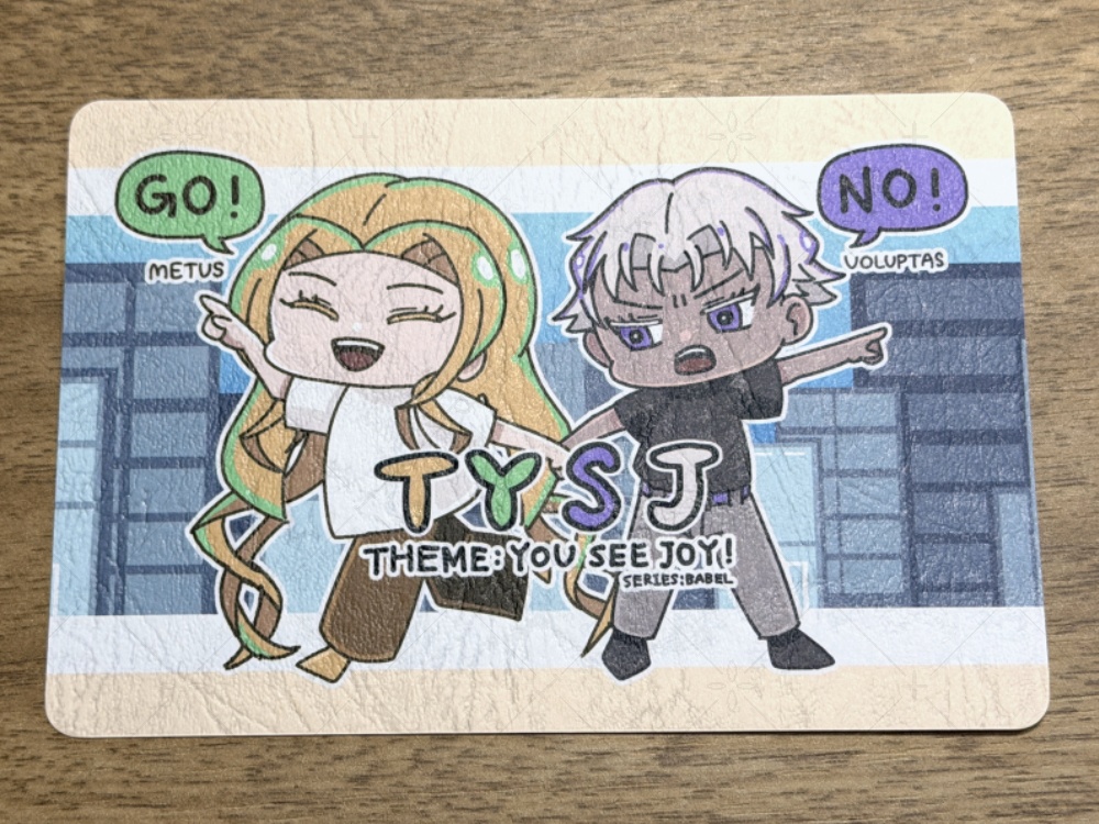 #31tysjoy ポストカード