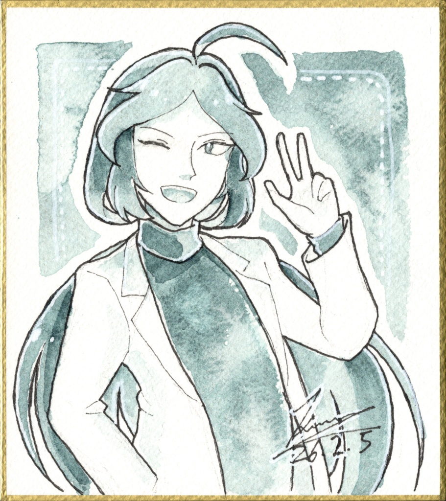 【原画】寸松庵色紙原画