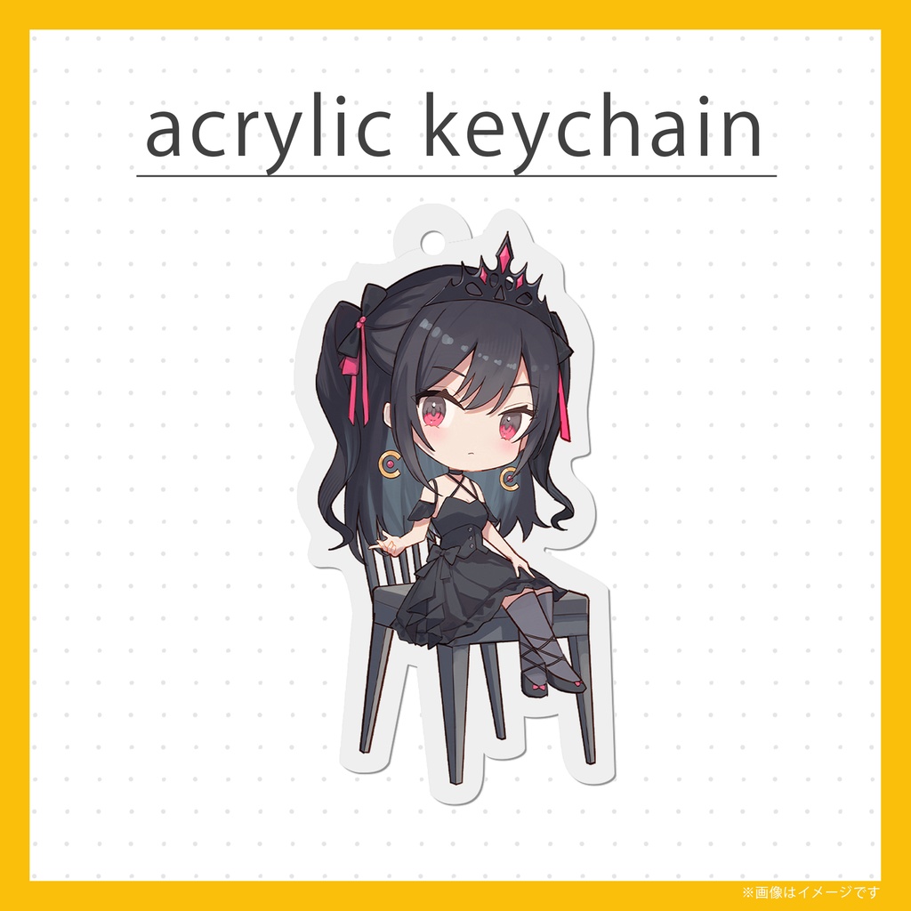 acrylic keychain Ruby