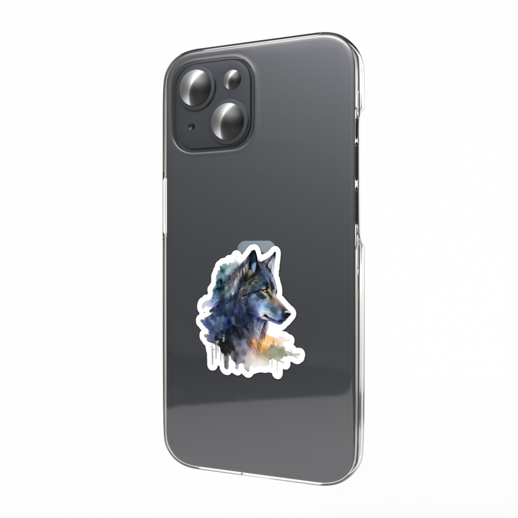 loups sticker 2 variations