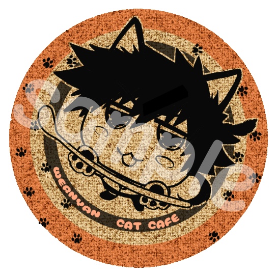 ヴェルにゃんコルクコースター