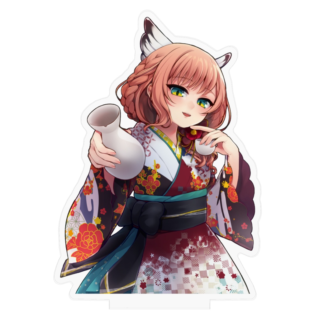 【和服風きょったん】アクリルフィギュア