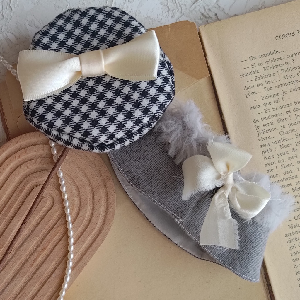 10 11 12cm ぬい ぬい服 ベレー帽 ケープ