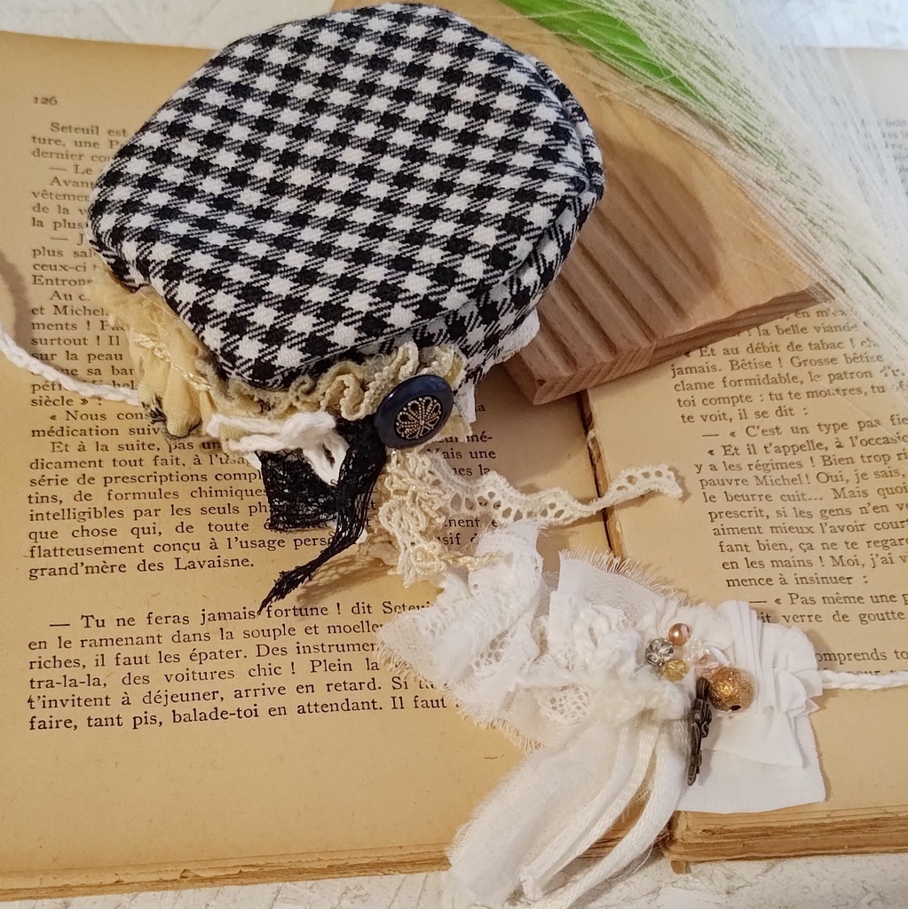 10 11 12cm ぬい ぬい服 ベレー帽 リボン