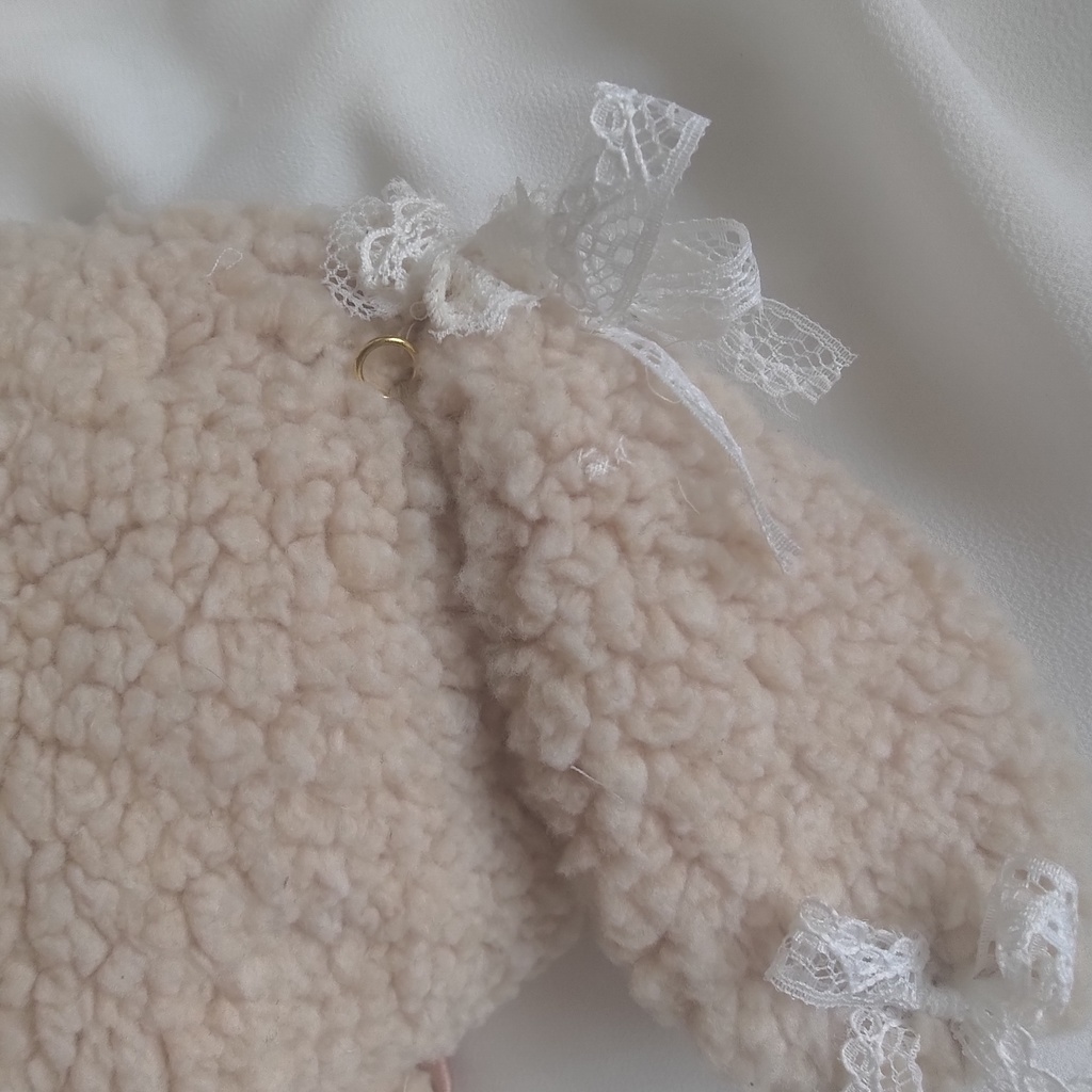 16cm ぬい ぬい服 着ぐるみ たれみみうさぎ