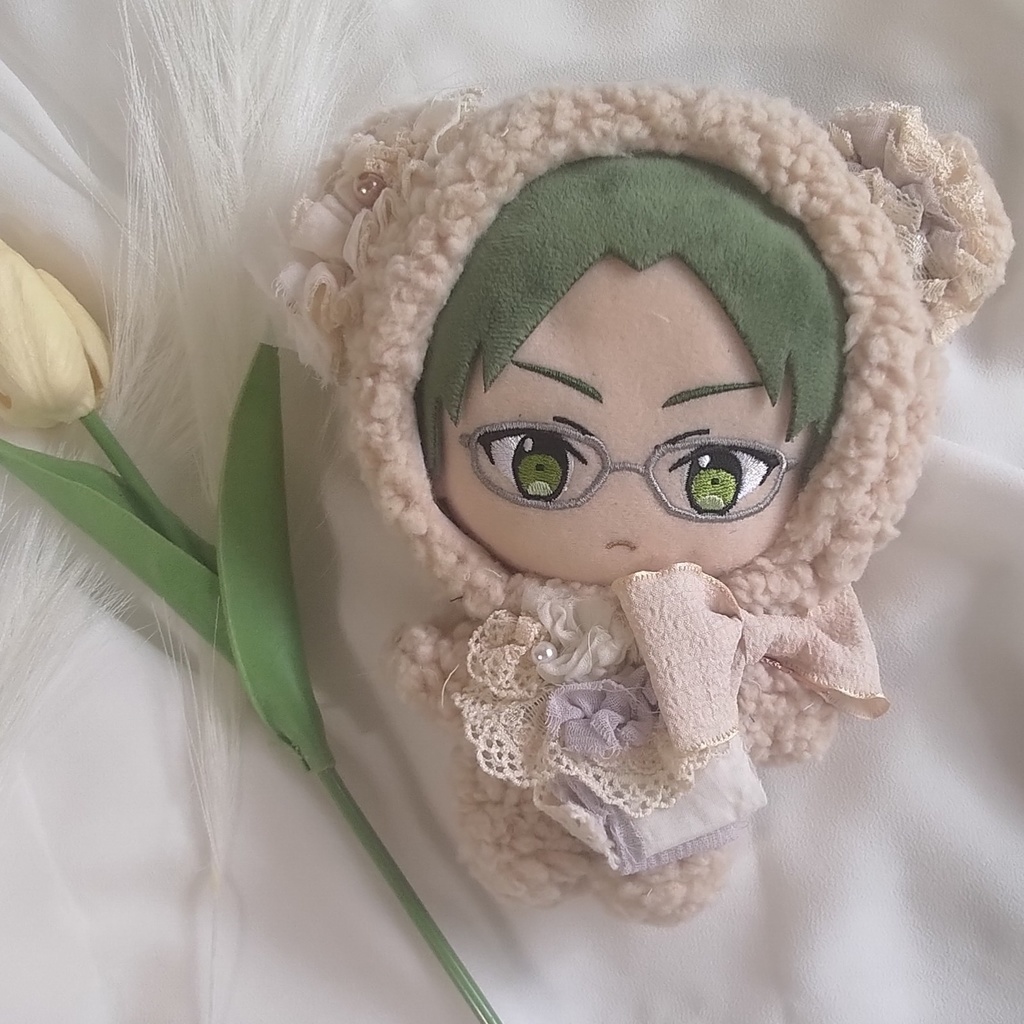 16cm ぬい　ぬい服　きぐるみ　着ぐるみ　クラシカルくまちゃん