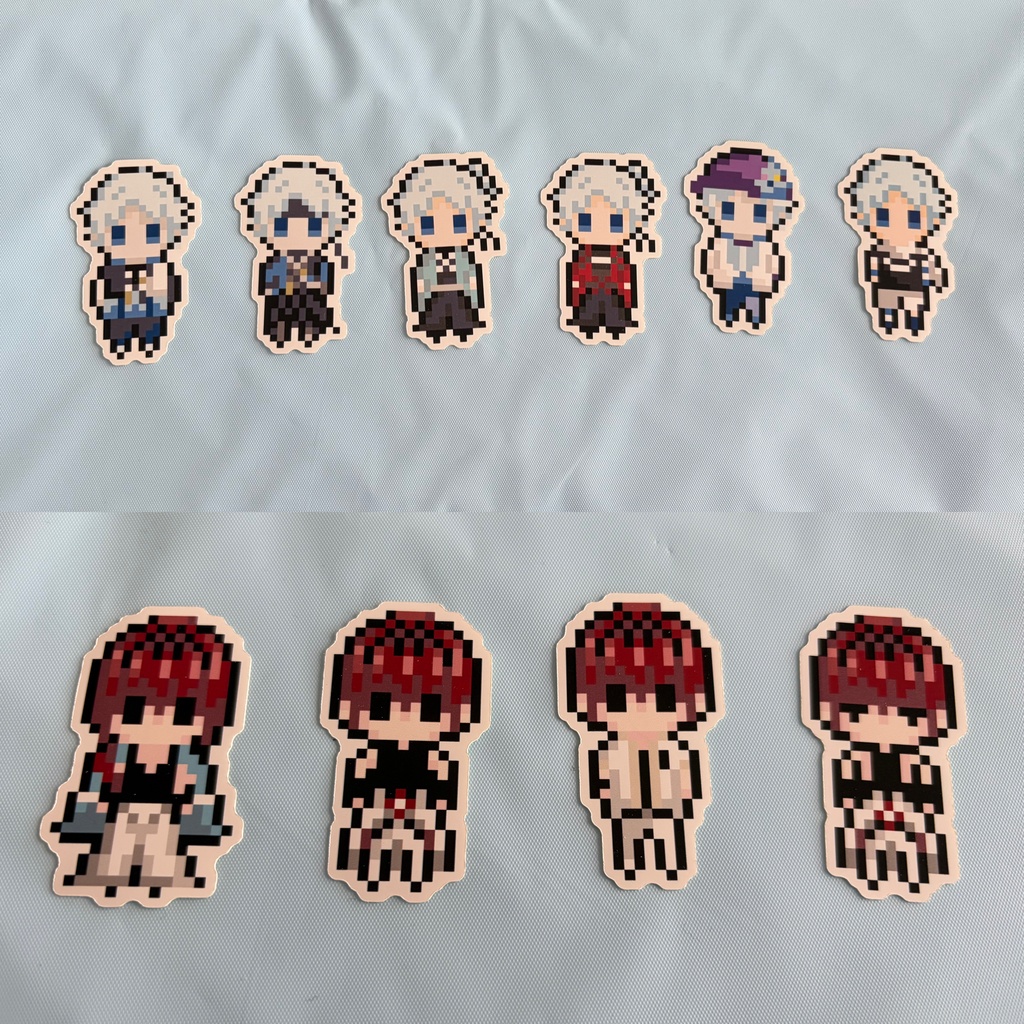 ドット絵シール