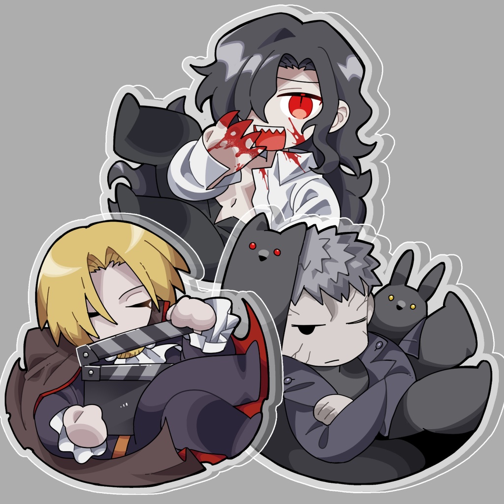 【C107】死徒二十七祖ゆらゆら自立アクリルキーホルダー