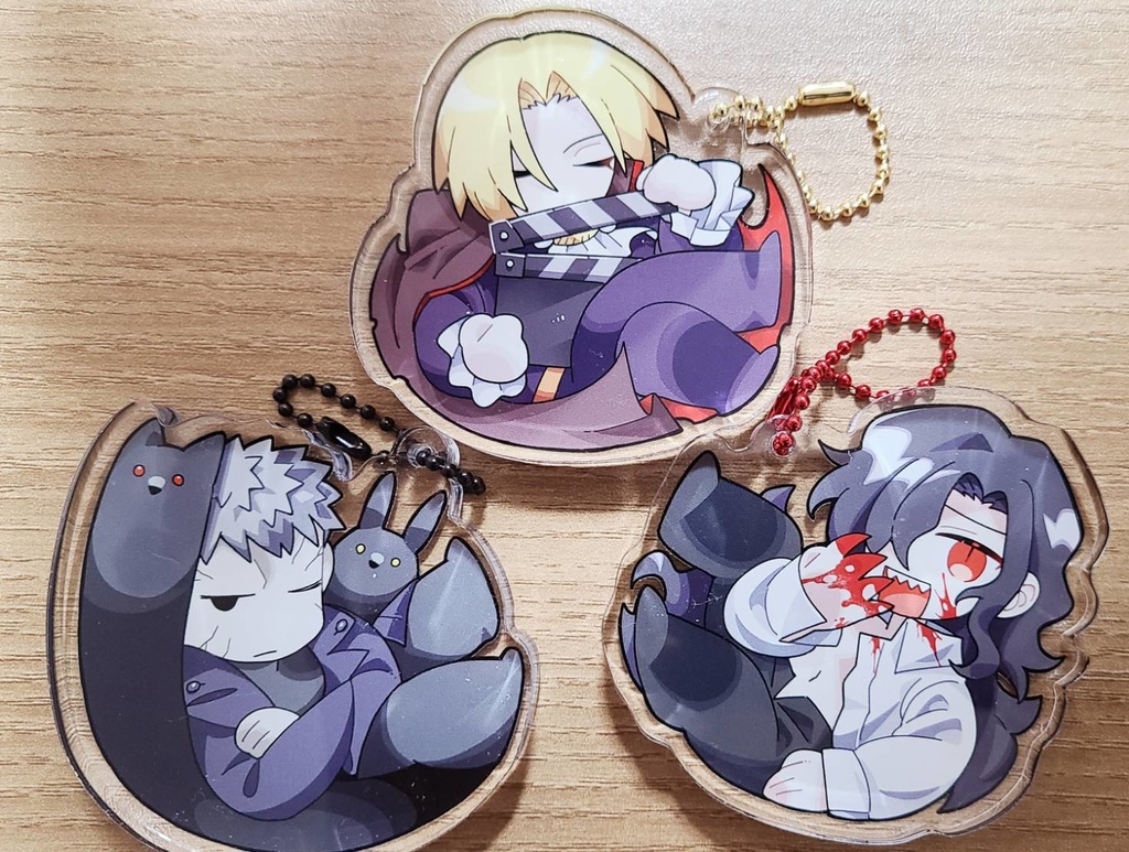 【C107】死徒二十七祖ゆらゆら自立アクリルキーホルダー