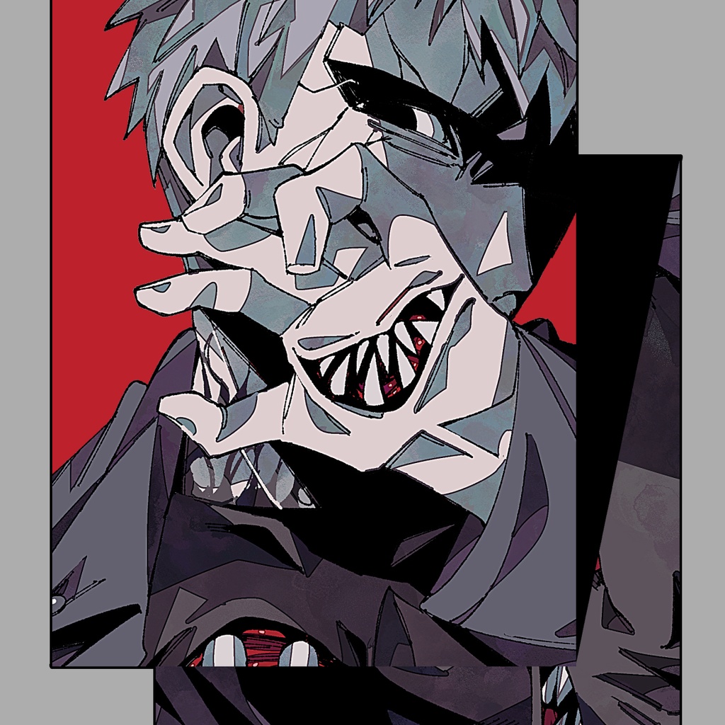 【C107】ネロ・カオス　フェイスタオル