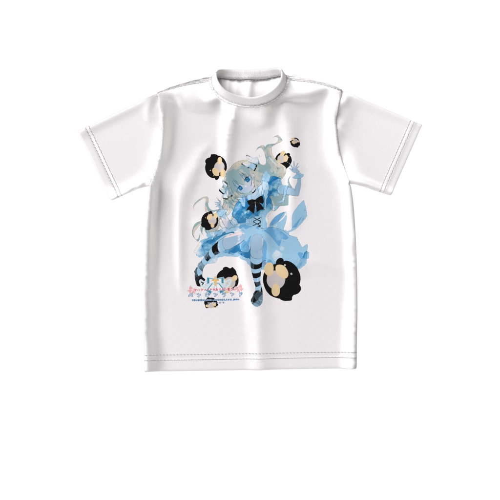 アリスとペンギンランドの世界へ・・・ビッグシルエットTシャツ