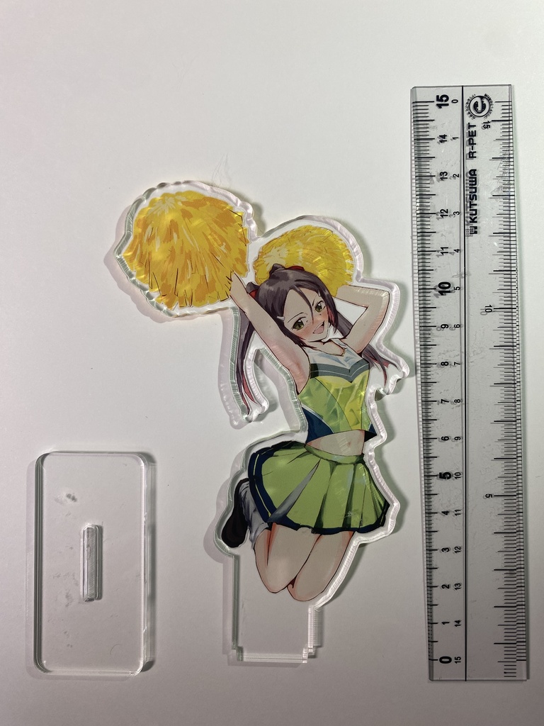 「三好夏凜　チアガール」アクリルスタンド