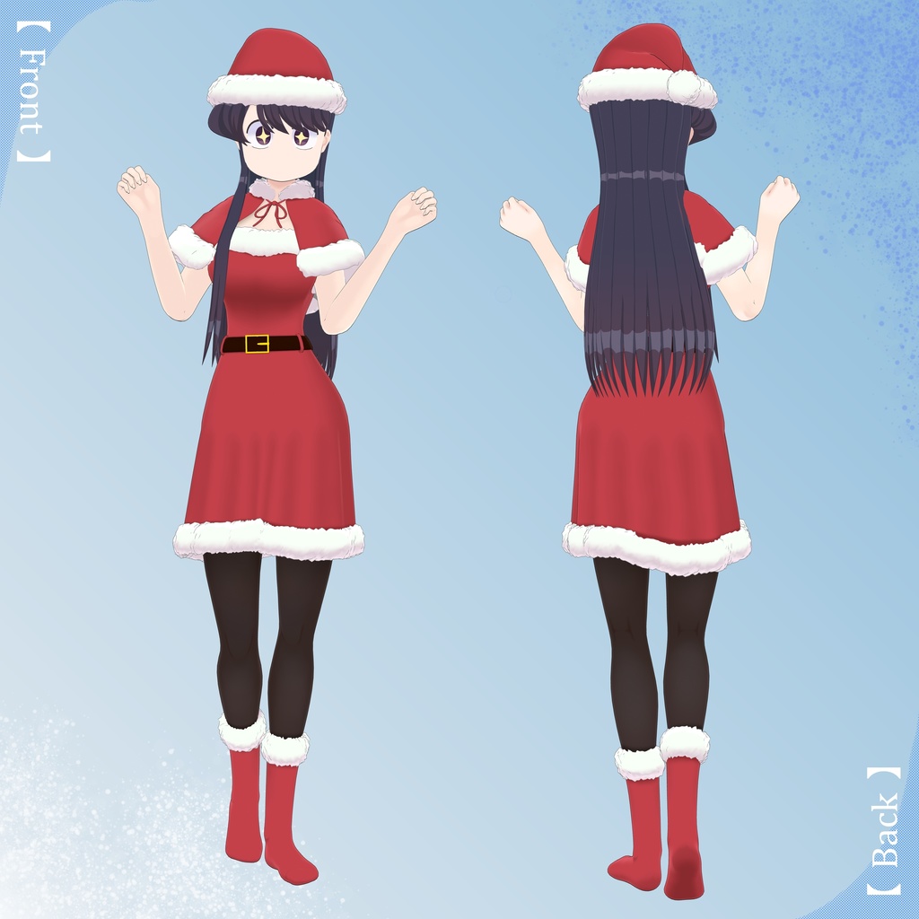 【PB】こみ しょうこのクリスマス衣装 ◆ Christmas Costume for Komi Shouko