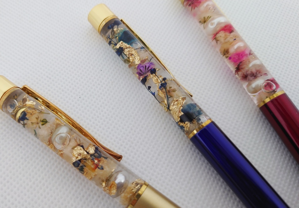 ハーバリウムのボールペン