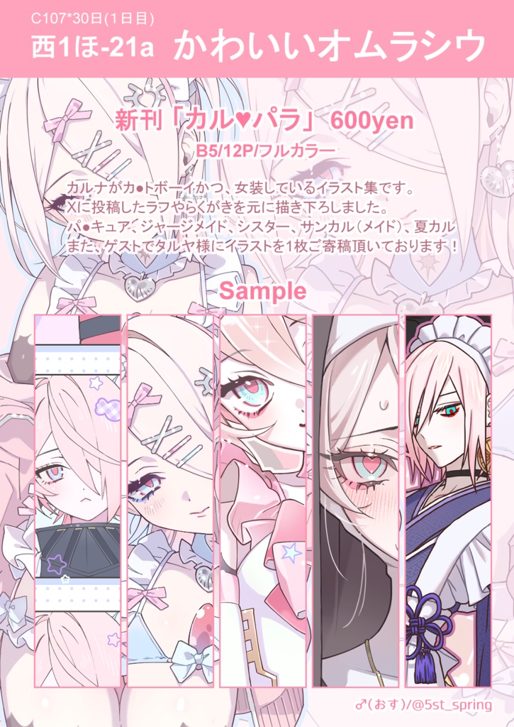 【12/30冬コミ】イラスト集 カル❤パラ