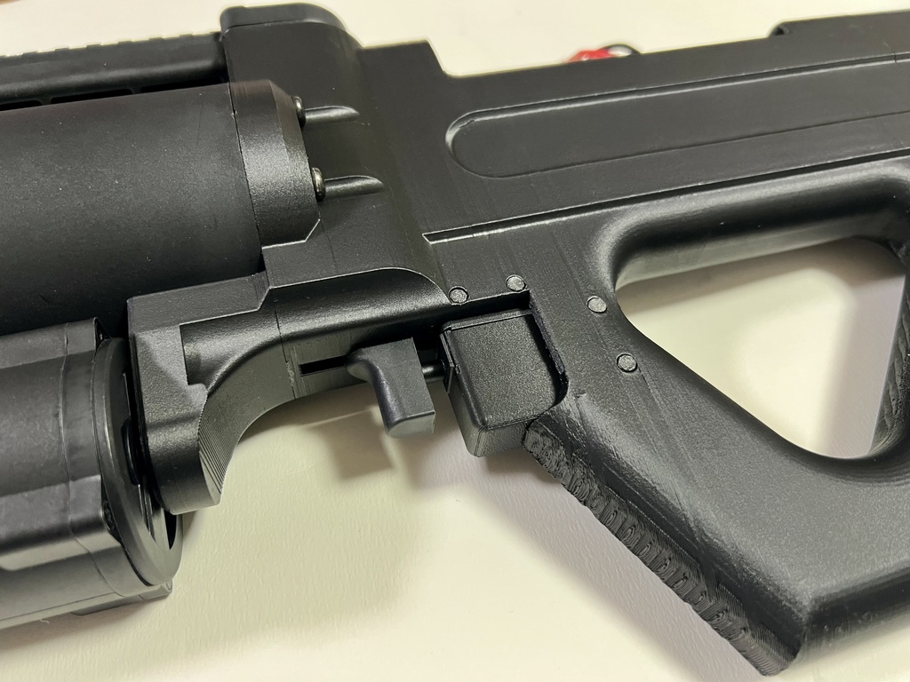 WELLPRO マイクロミニガン用 カスタムストック 3Dプリント製