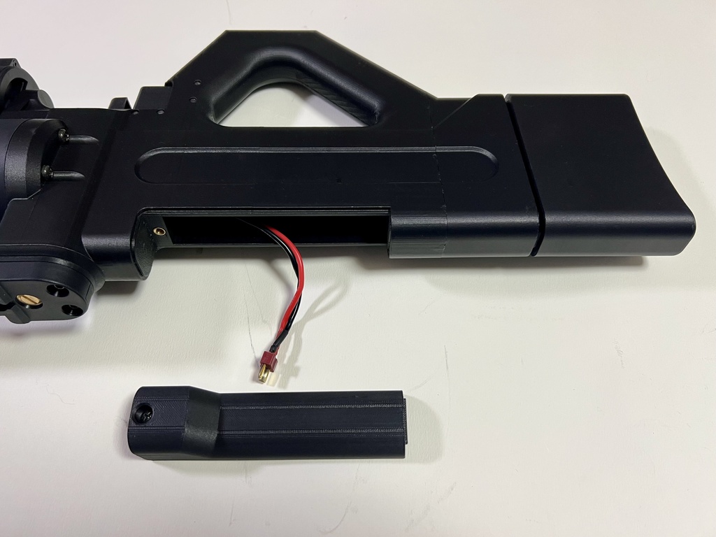 WELLPRO マイクロミニガン用 カスタムストック 3Dプリント製