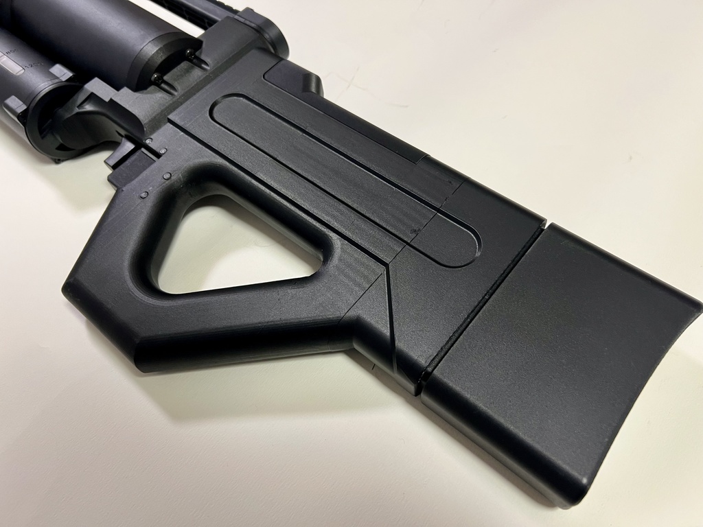 WELLPRO マイクロミニガン用 カスタムストック 3Dプリント製