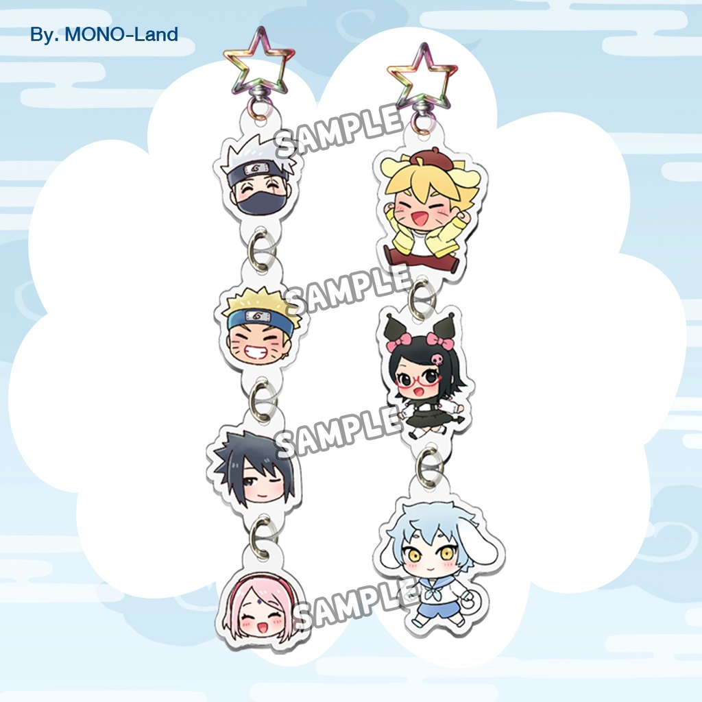 【C106おまとめ発送】NARUTO 連結アクリルキーホルダー