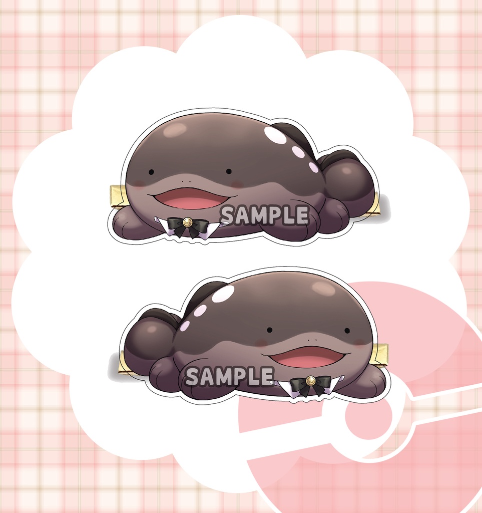 【C106先行予約】ドオーアクリルヘアクリップ