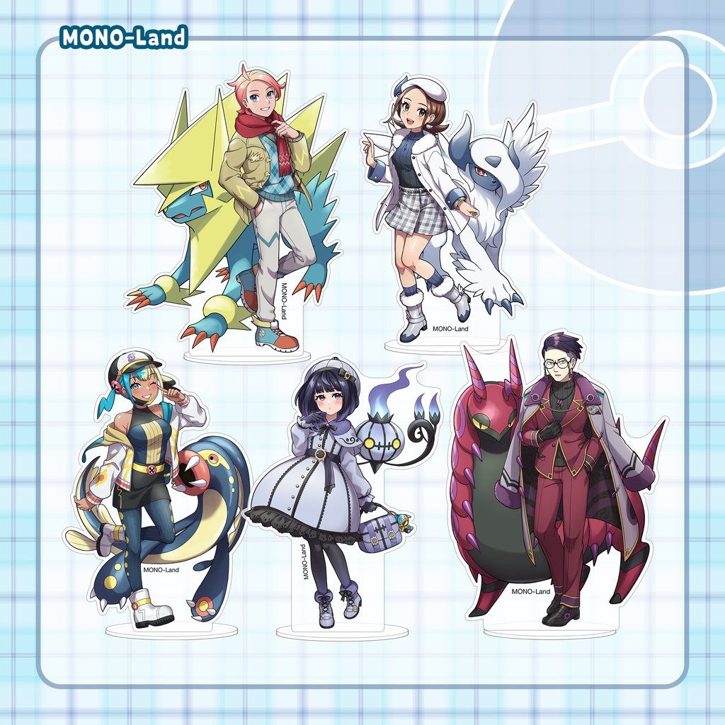 【C108先行予約】ポケモンバディーズアクリルスタンド3