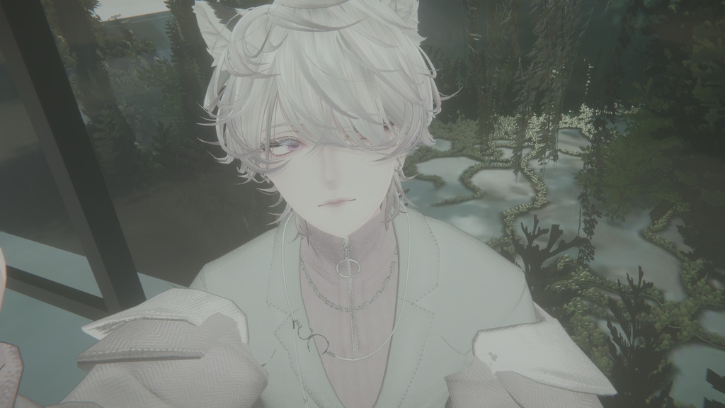 【斑霞対応】Blue base natural makeup+Eye texture