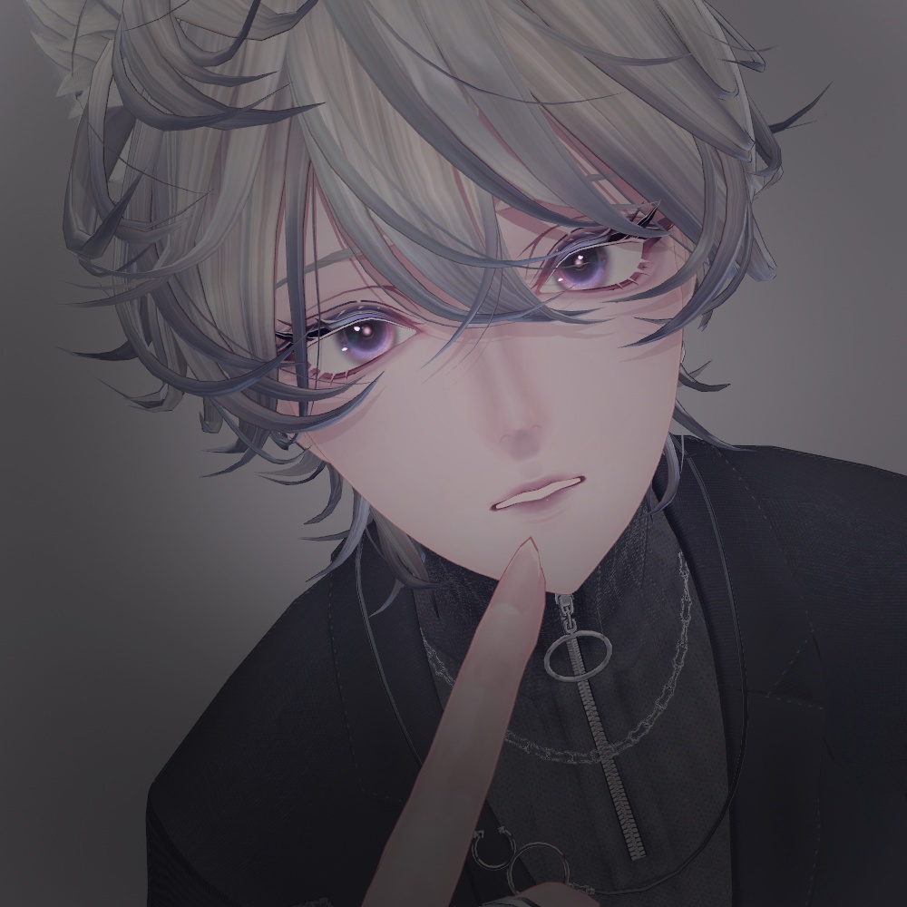 【斑霞対応】Blue base natural makeup+Eye texture