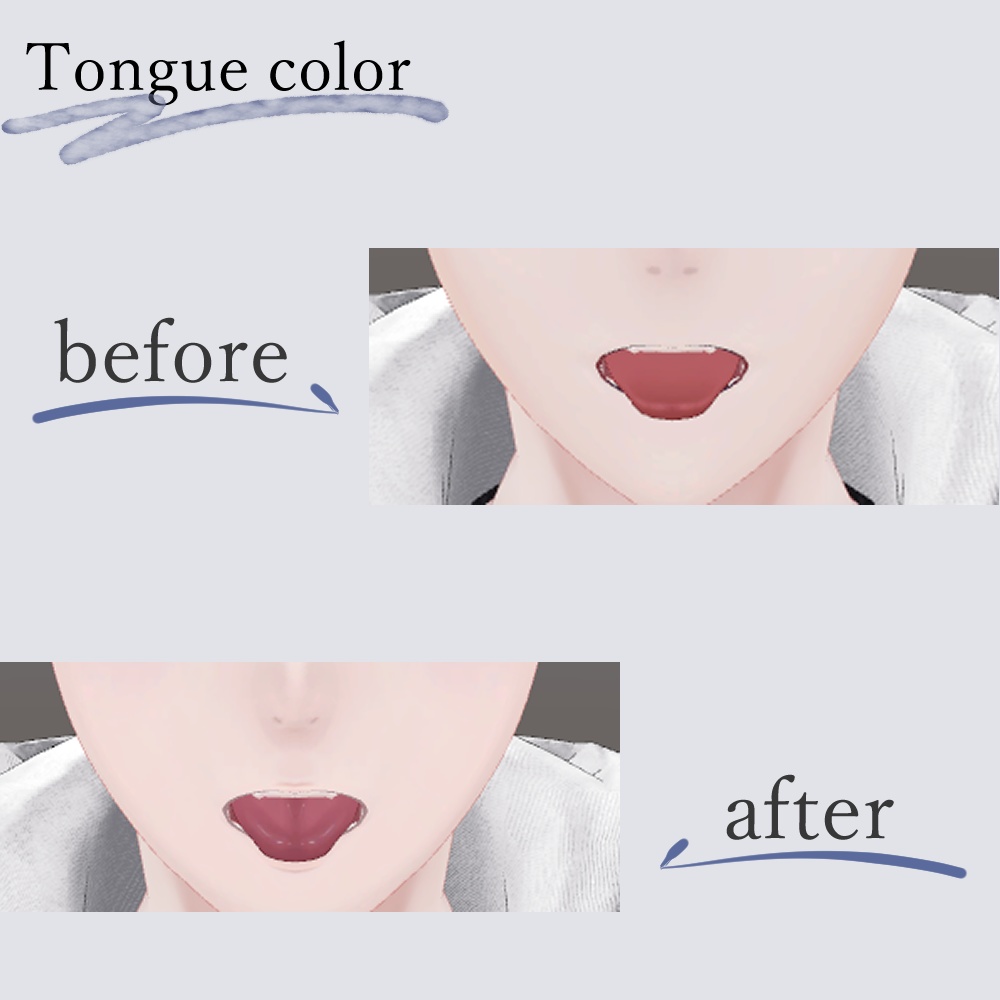 【志良以対応】儚げmake up+Eye texture