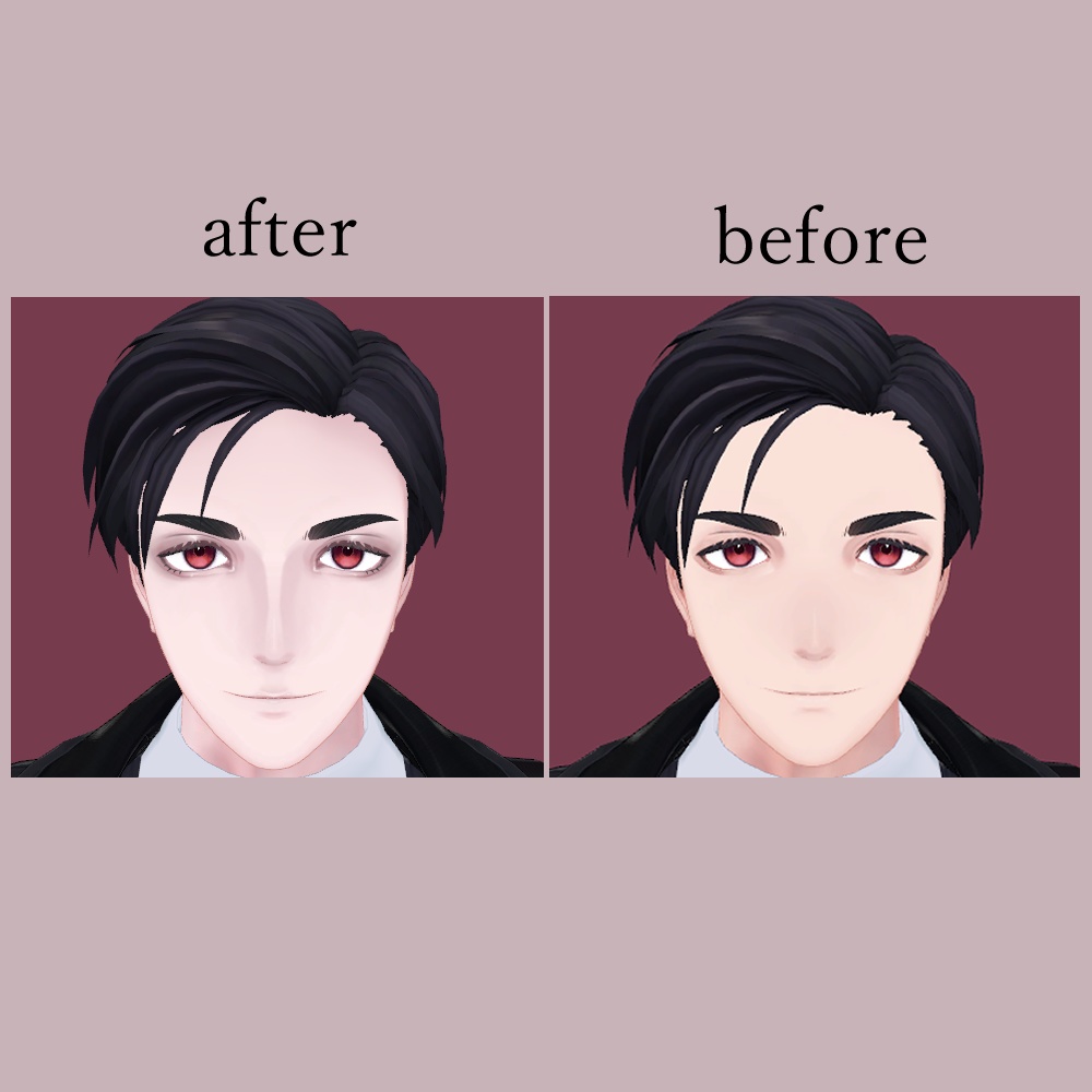 【吉嗣対応】Natural glow makeup