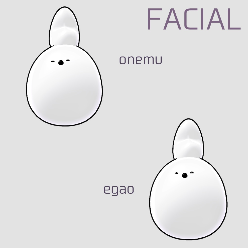 Free!【オリジナル3Dモデル】もちこっこ